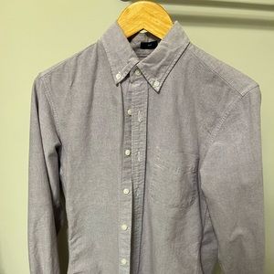 Mens Jcrew Purple Oxford Shirt